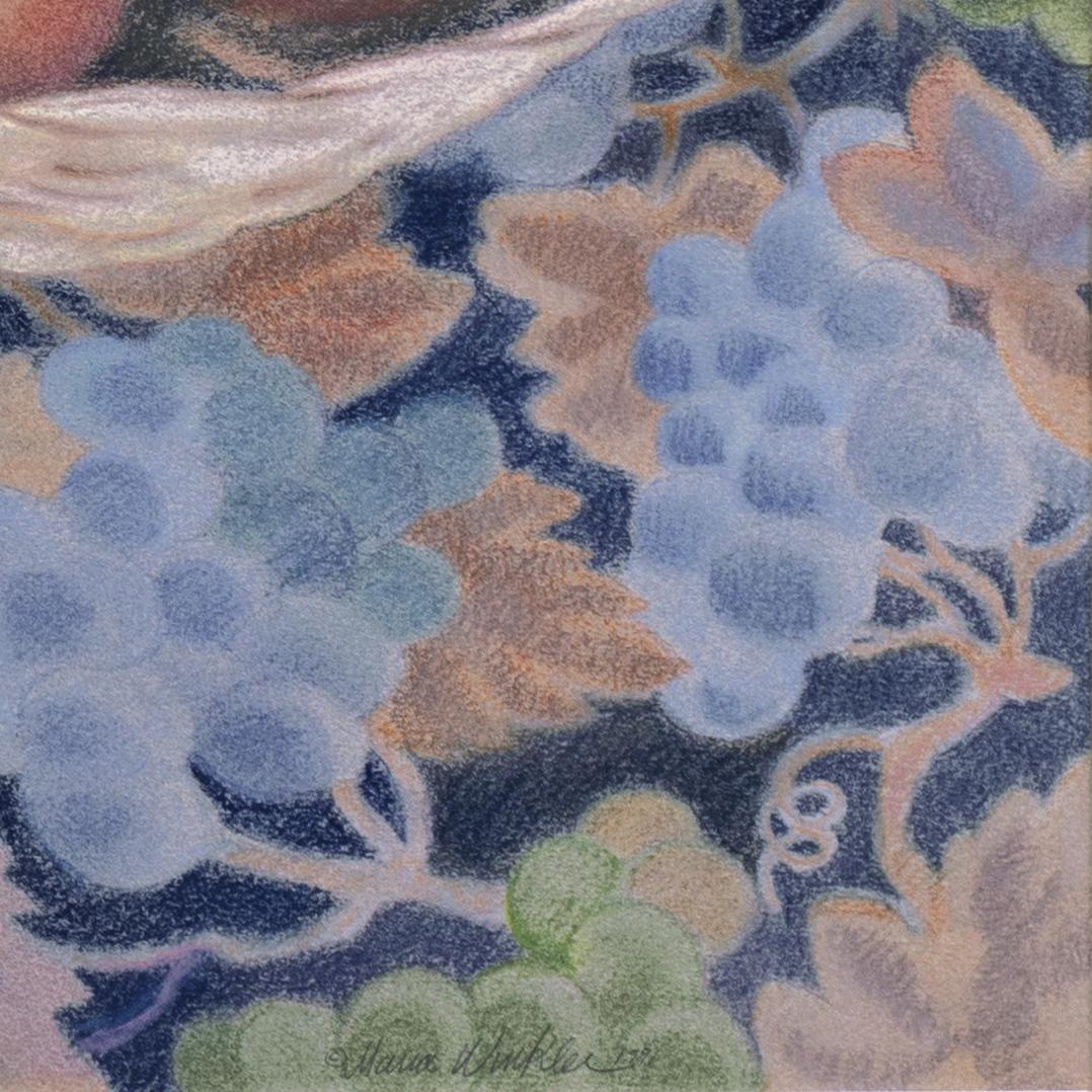 'Basket of Apples', California League of Woman Artists, Sacramento, Boise Museum For Sale 2