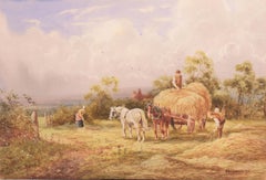 Landscape Drawings and Watercolors