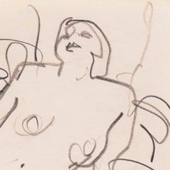 'Reclining Nude' Paris, Louvre, Salon d'Automne, Académie Chaumière, LACMA, SFAA