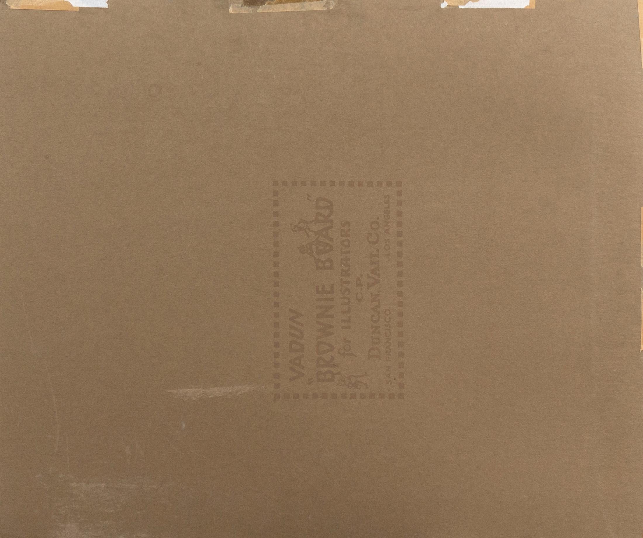'South-Western Landscape', Art Institute of Chicago, Whitney Museum, WPA, Odessa For Sale 5