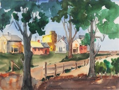 'University Village, Berkeley' Carmel, California, Donna Post Impressionista