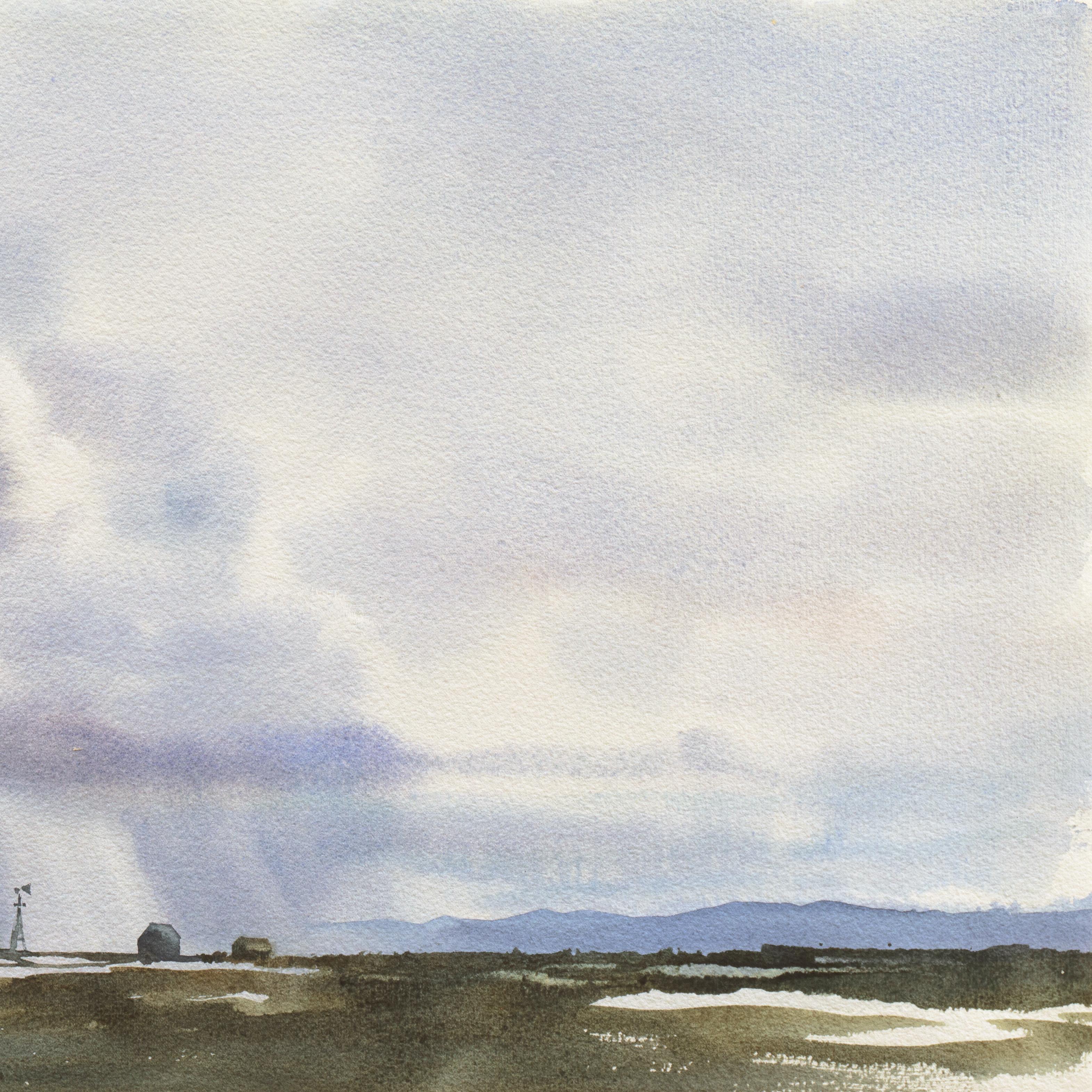 'Saskatchewan Rain', Art Institute of Chicago, California School of Fine Arts For Sale 3