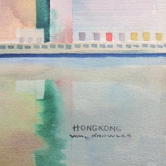 'Hong Kong from Victoria Harbor',  Society of Western Artists, Bohemian Club