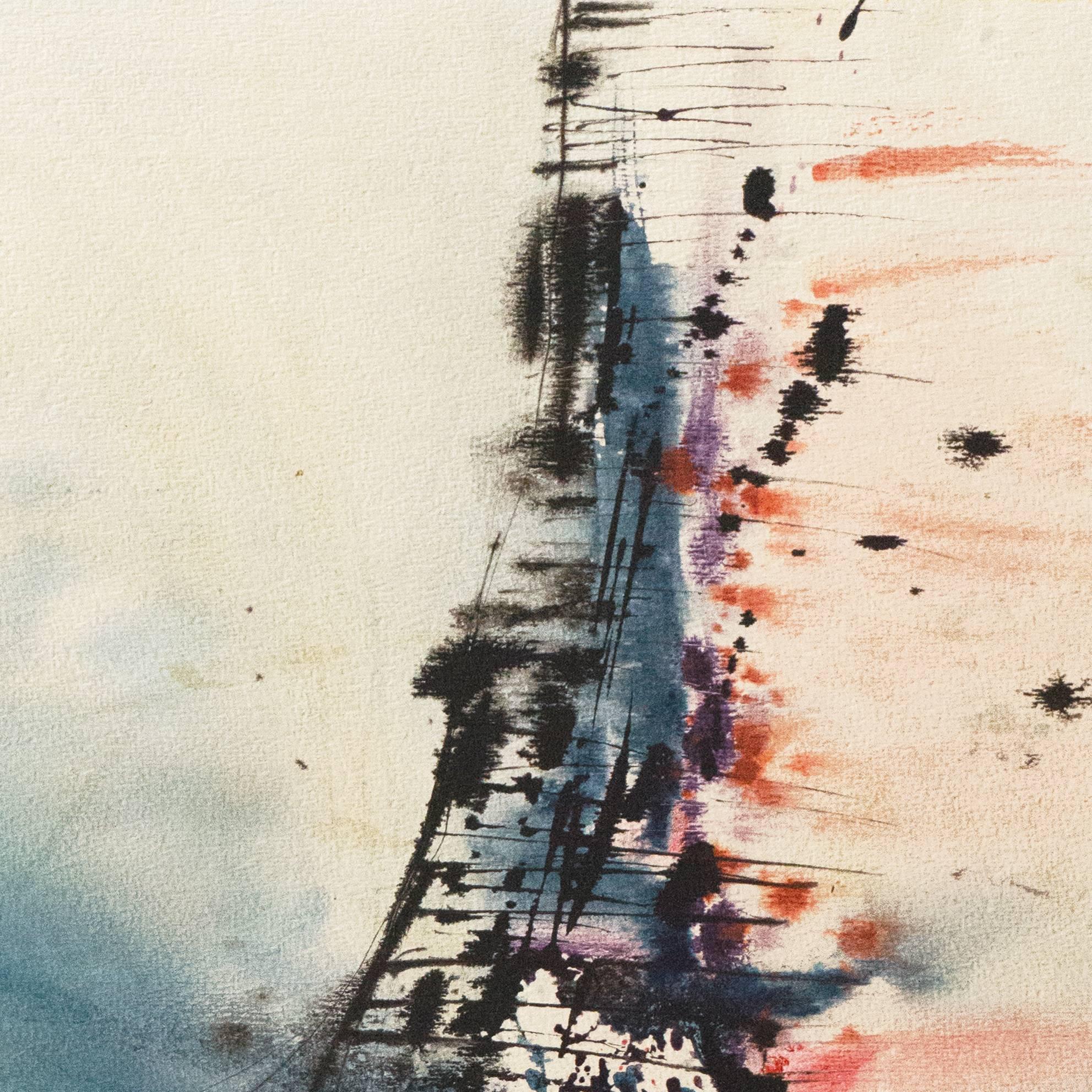 'Abstract Composition', New York Jewish Museum, ASL, Woman Artist, Smithsonian For Sale 3