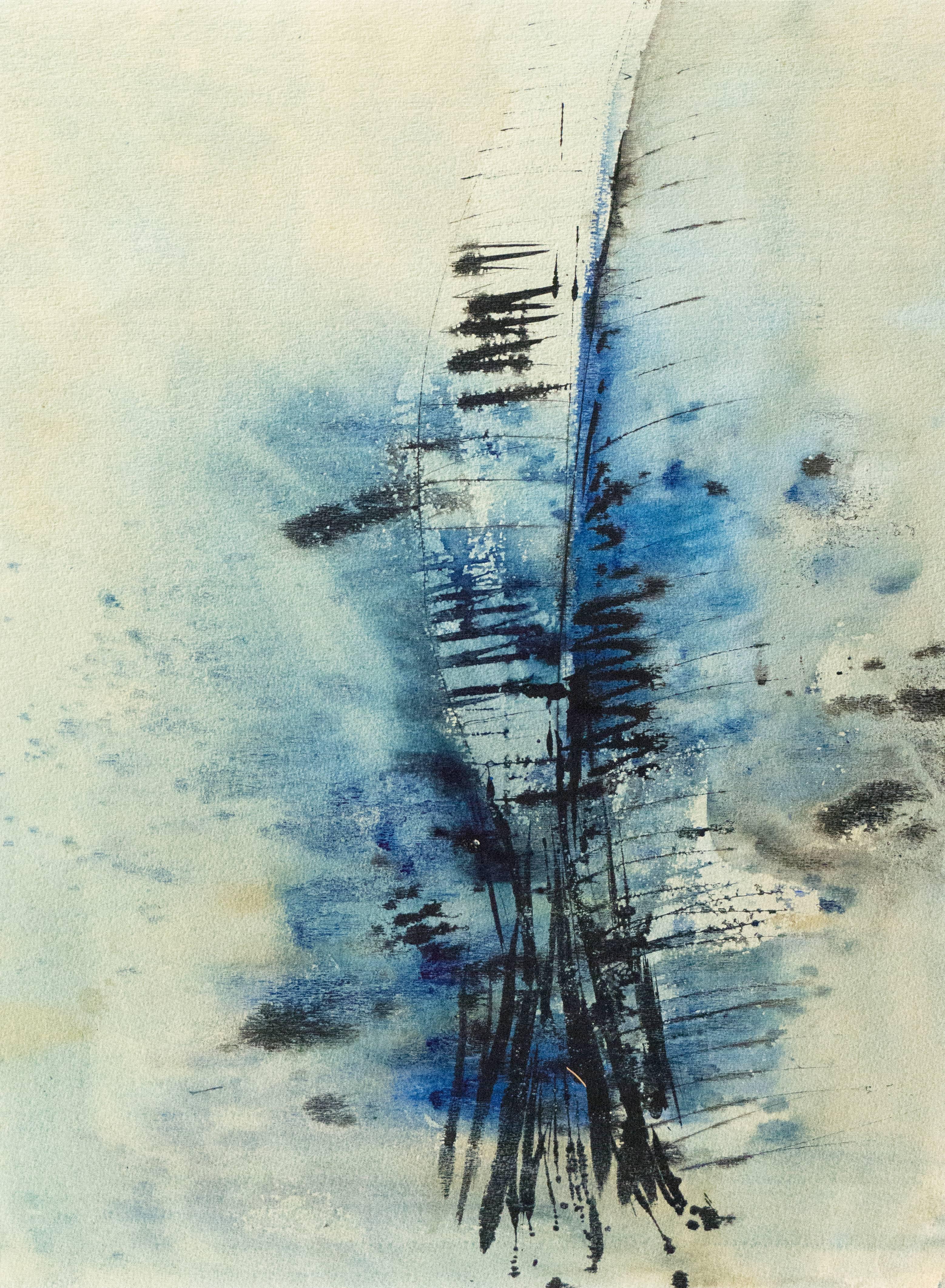 'Abstract Composition', New York Jewish Museum, ASL, Woman Artist, Smithsonian For Sale 4