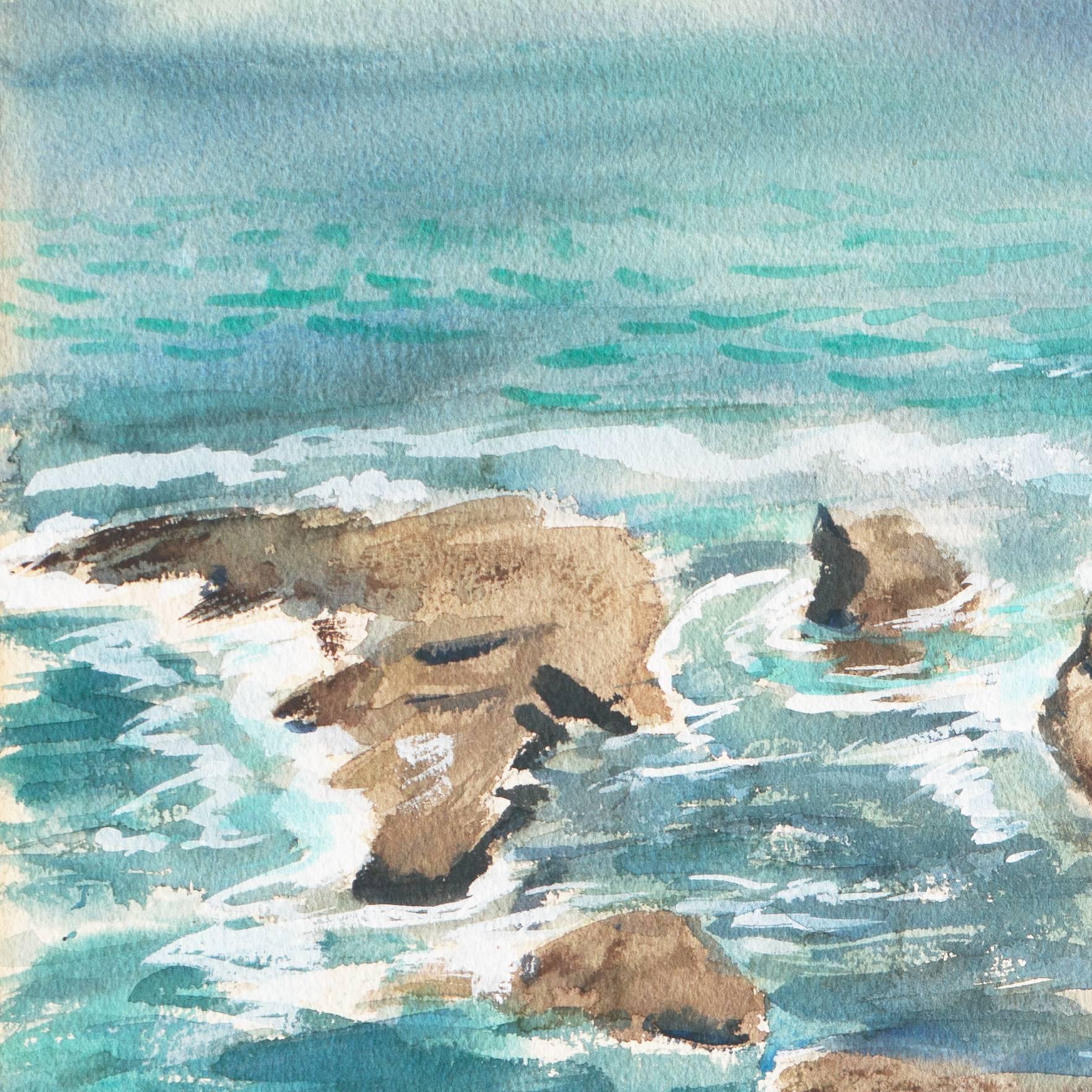 'Pacific Coast', California Post-Impressionist, Modernism, San Francisco For Sale 3