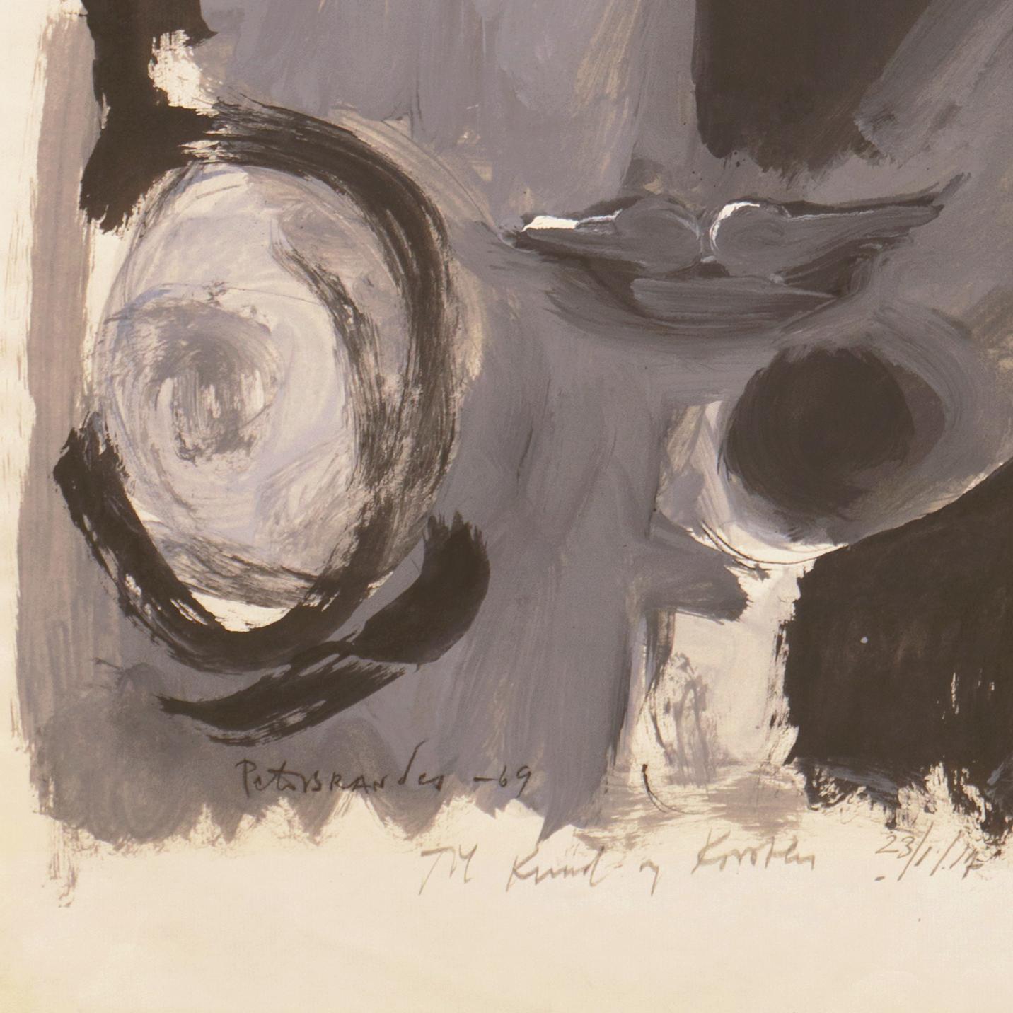 'Study of a Woman', Danish Modernist Grisaille, Greek Mythology, Roskilde - Art by Peter Brandes