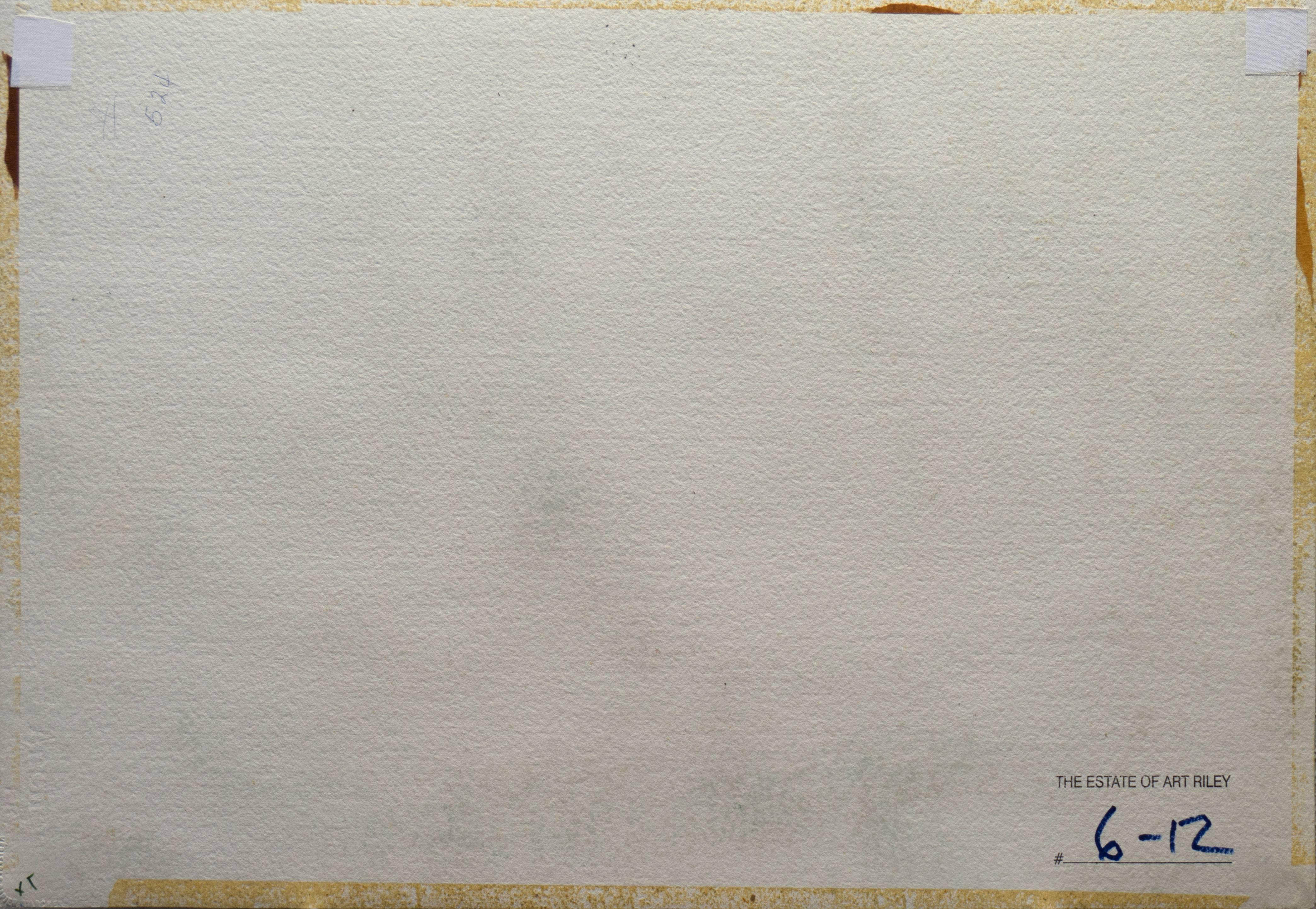 'Coastal Breakers', Mid-century California, American Watercolor Society, CWS For Sale 4