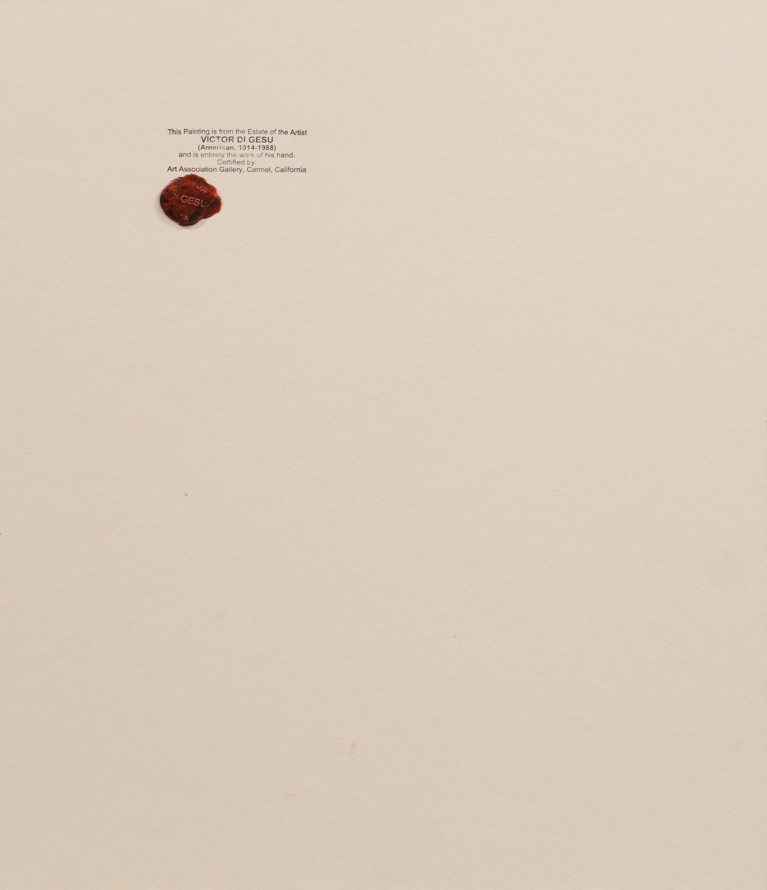 'Woman Seated', Paris, Louvre, Salon d'Automne, Académie Chaumière, LACMA, SFAA For Sale 4