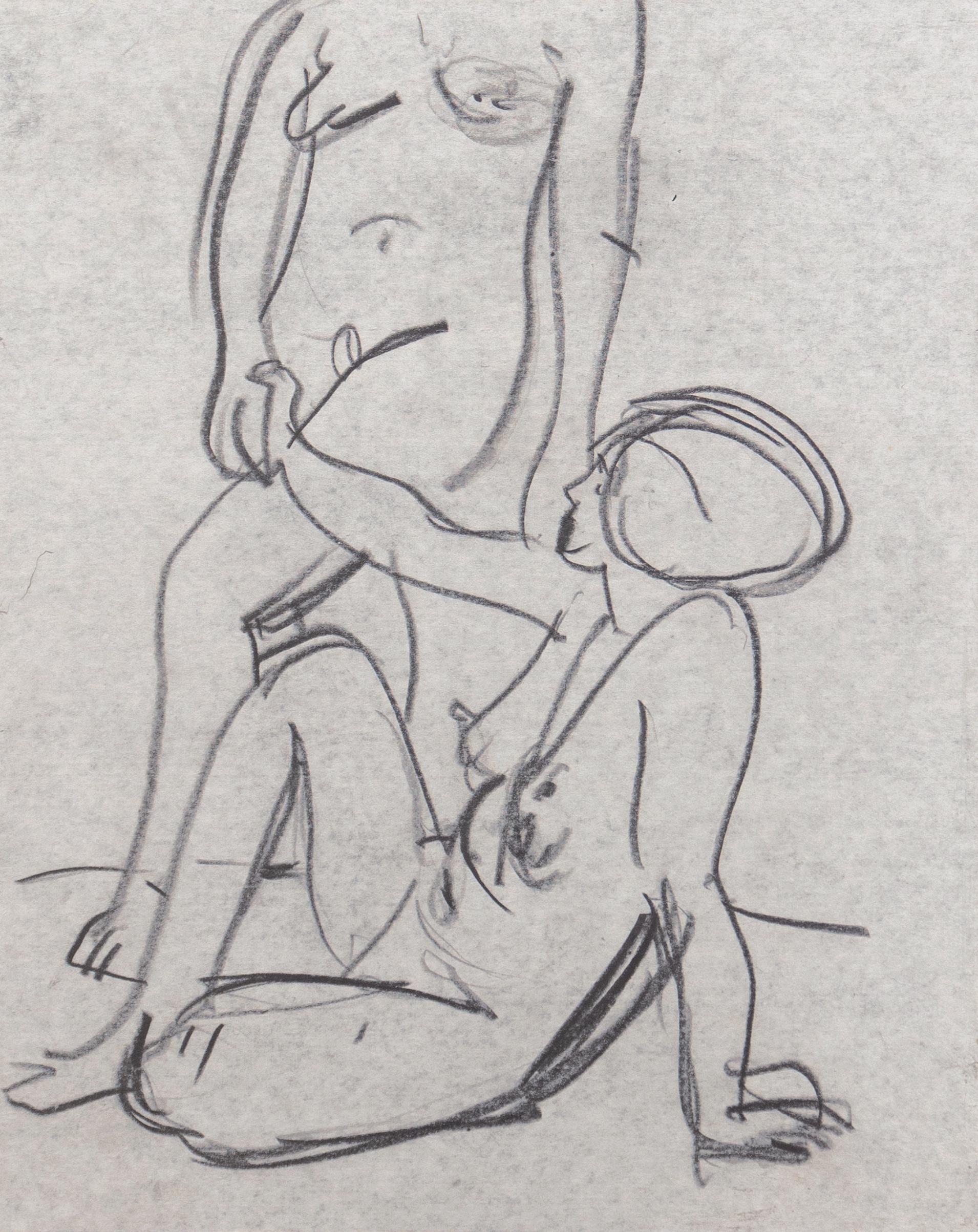 'Two Nudes', Paris, Louvre, Salon d'Automne, Academie Chaumière, LACMA, SFAA - Art by Victor Di Gesu