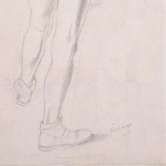 Niña de pie", Escuela de Bellas Artes de París, Museo de Arte Moderno de Troyes