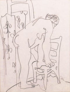 'Après Le Bain', Paris, Louvre, Salon d'Automne, Académie Chaumière, SFAA, LACMA