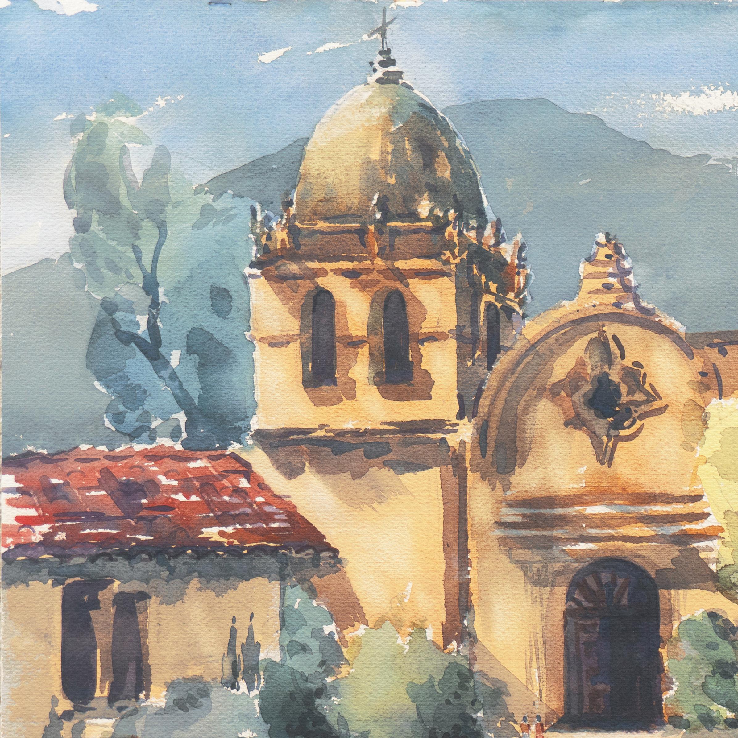 'Carmel Mission', Santa Clara, California, Sociedad Artistas del Oeste, Histórico en venta 2