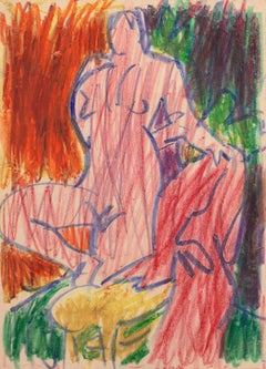 Aktzeichnungen und -aquarelle