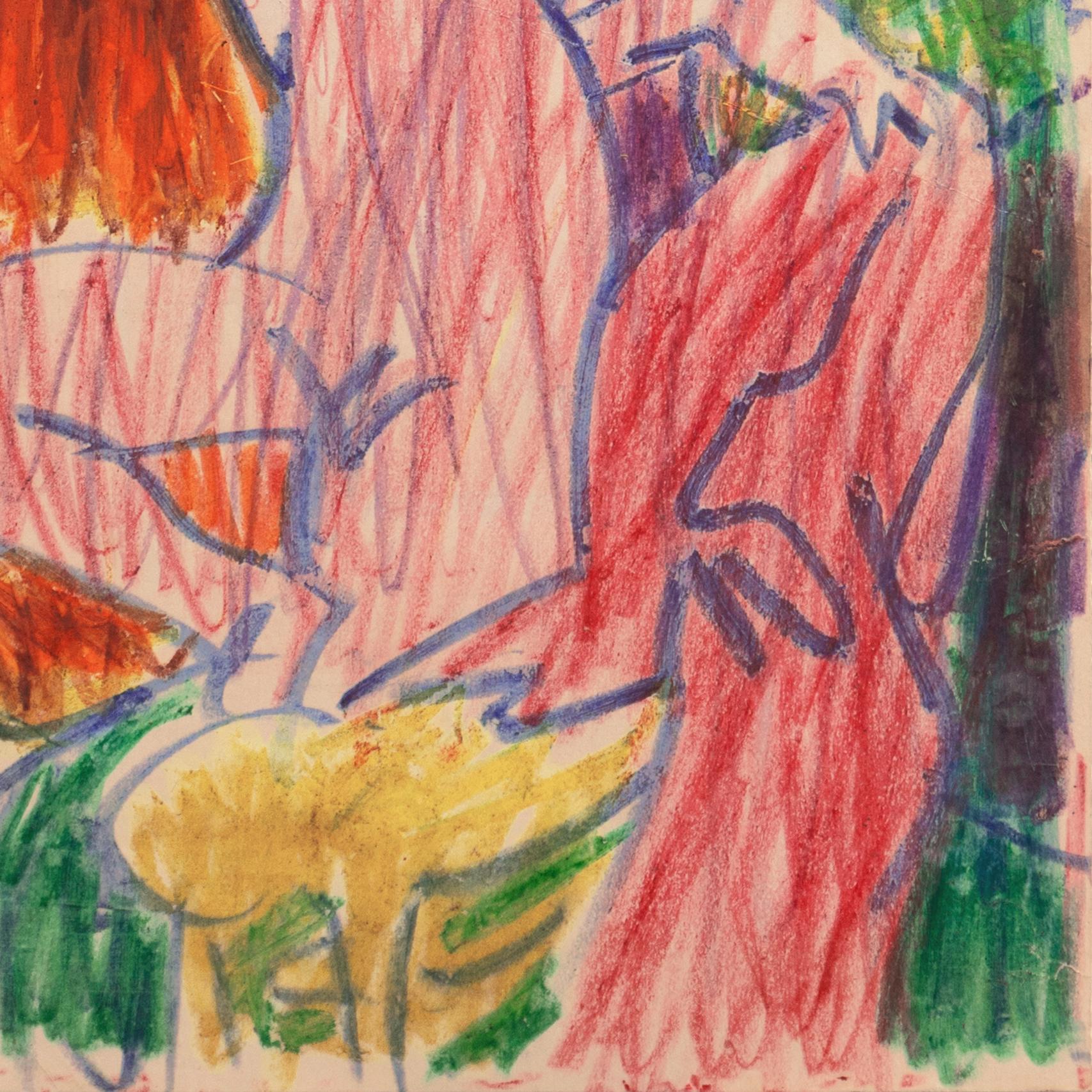 'Standing Nude', Paris, Louvre, Académies Chaumière et Etrangères, LACMA, SFAA For Sale 3