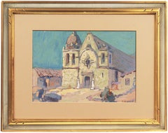 'Carmel Mission', California Impressionism, Woman Artist, New York School of Art