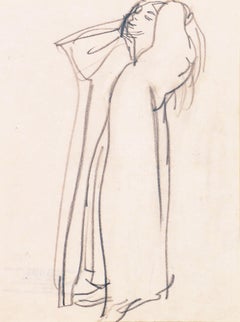 'Woman Standing', Paris, Louvre, Salon d'Automne, Ac. Chaumière, LACMA, SFAA