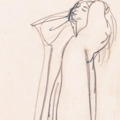 Mujer de pie", París, Louvre, Salón de Otoño, Ac. Chaumière, LACMA, SFAA