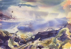 'After the Storm', Impressionist Seascape