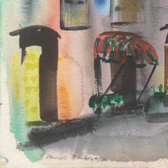 'Main Street, Port Costa', California Woman Post Impressionist, Crocker Museum
