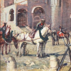 'Napoleonic Guard at the Cathedral of Uspensky Sobor', Moscow, French Militaria