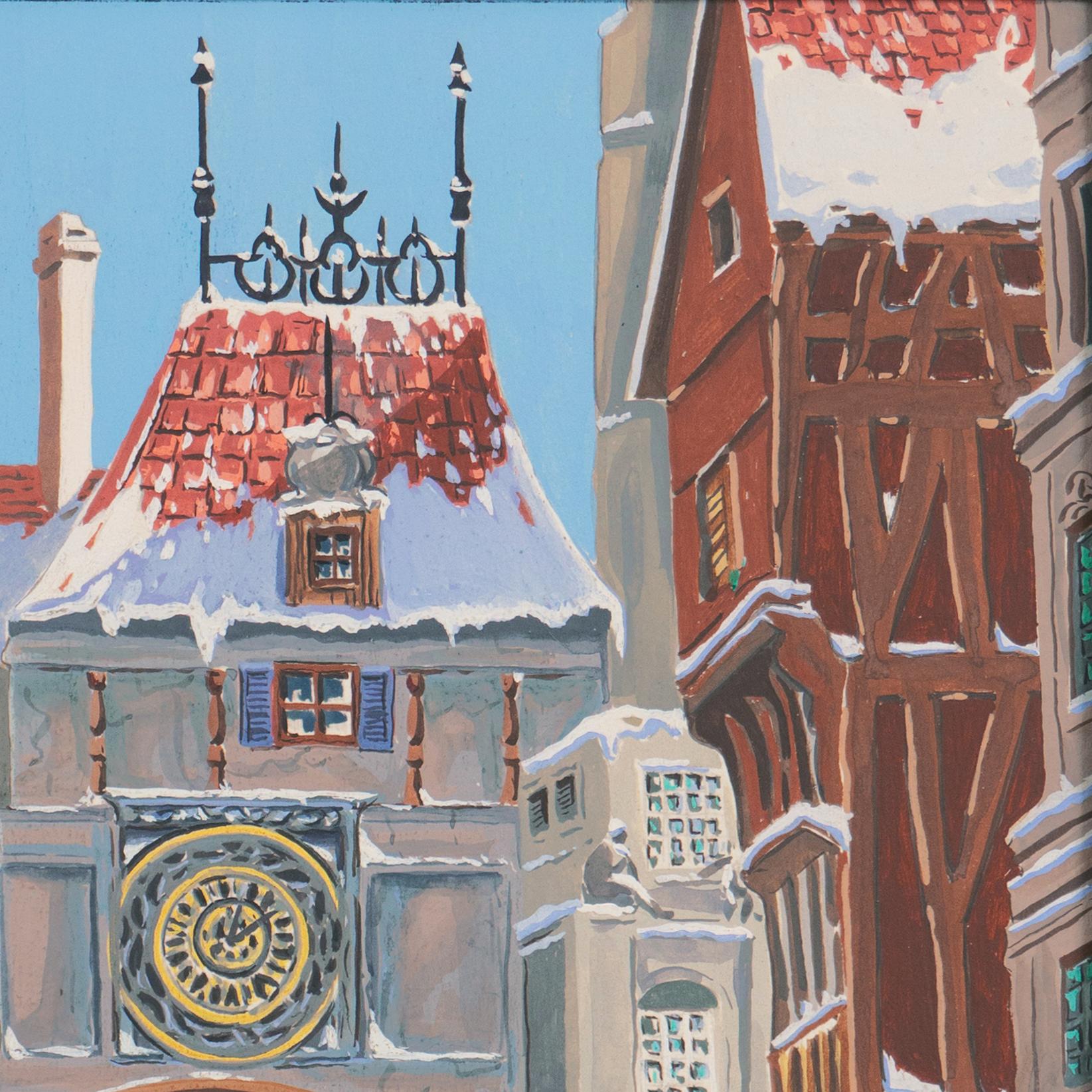 'The Thief from François Villon's Christmas', San Francisco Bay Area Illustrator For Sale 1
