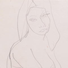 Nu assis", Paris, Louvre, Salon d'Automne, Académie Chaumière, LACMA, SFAA