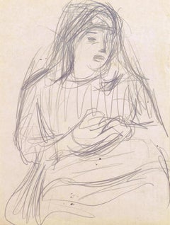 « Study of a Woman », Paris, Louvre, Salon d'Automne, Ac. Chaumière, LACMA, SFAA
