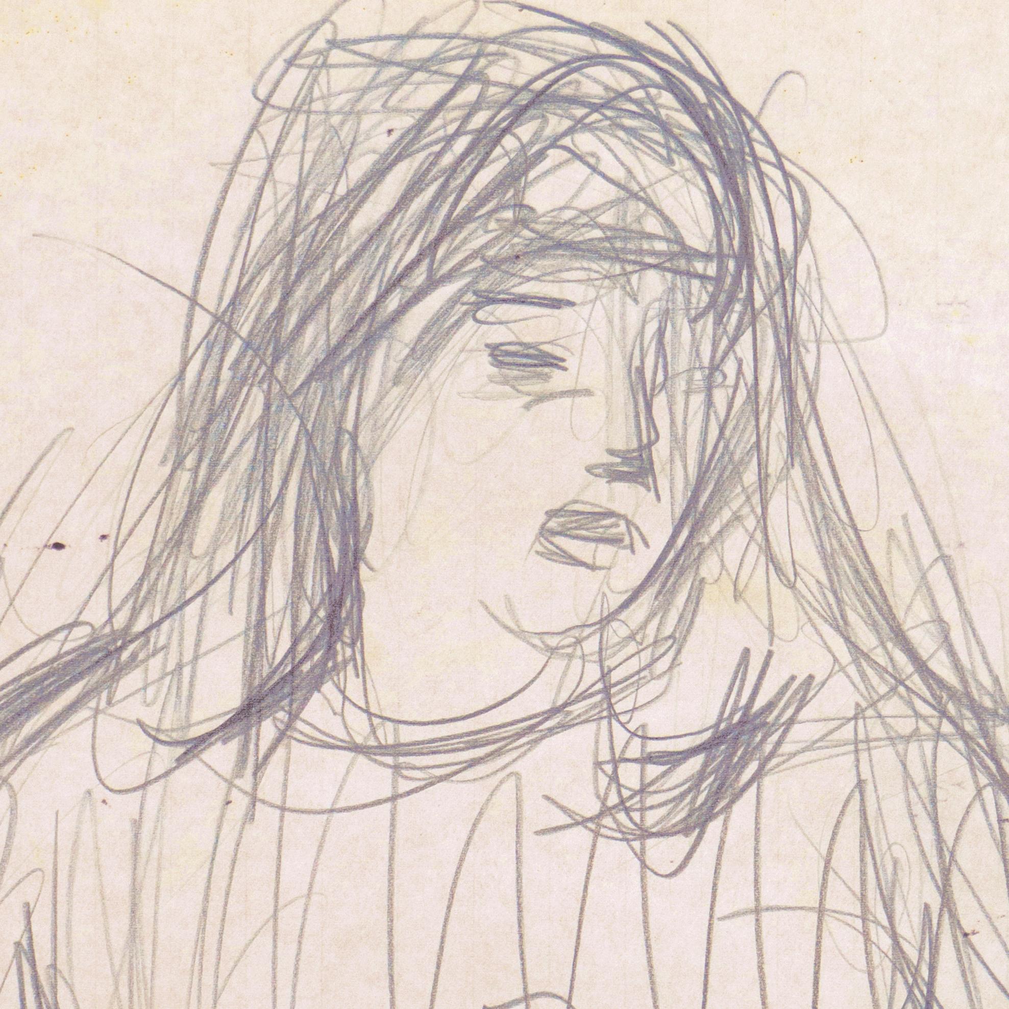 « Study of a Woman », Paris, Louvre, Salon d'Automne, Ac. Chaumière, LACMA, SFAA en vente 3