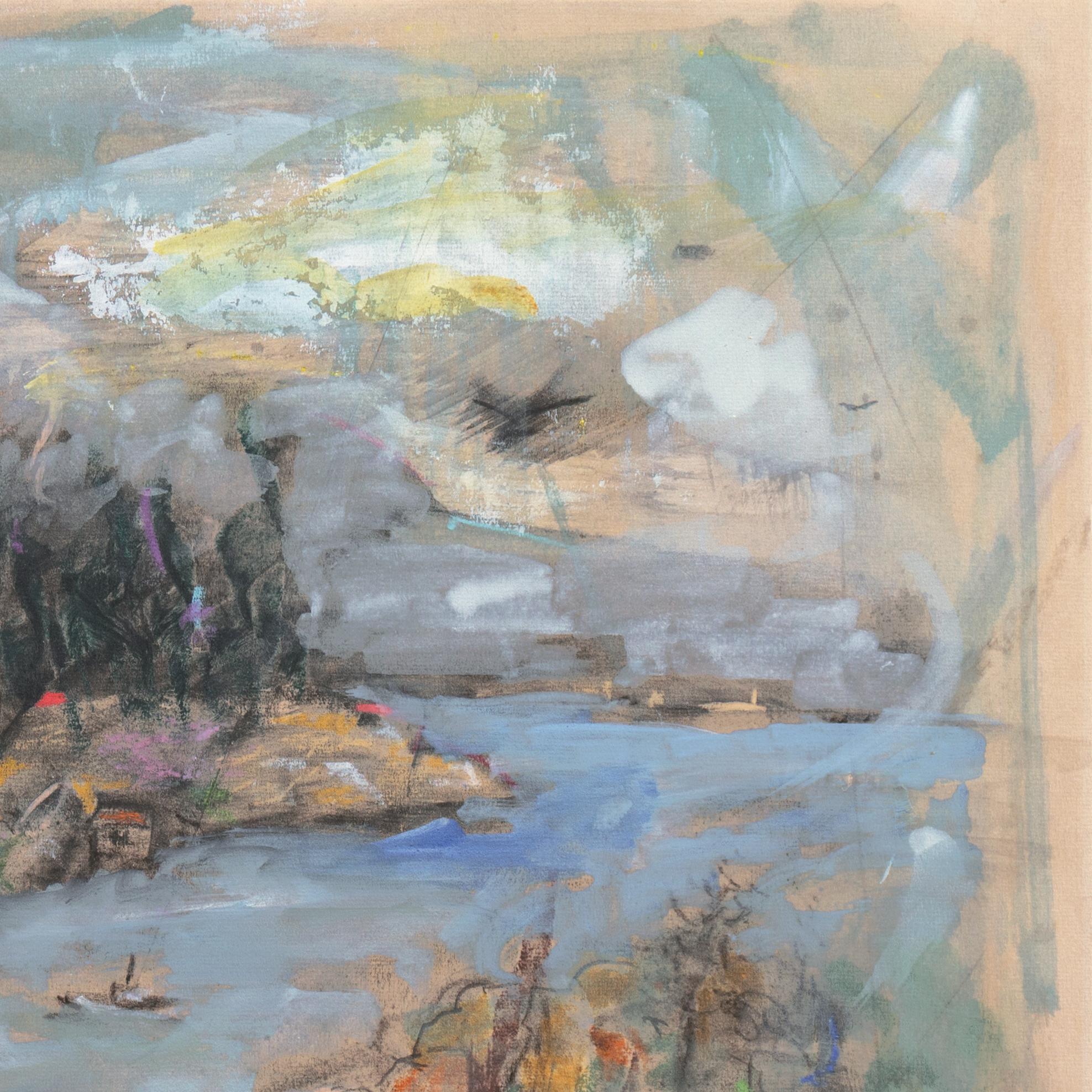 'Expressionist Seascape', Accademia di Belle Arti, New York, ASL, CSFA,  MoMA in vendita 2