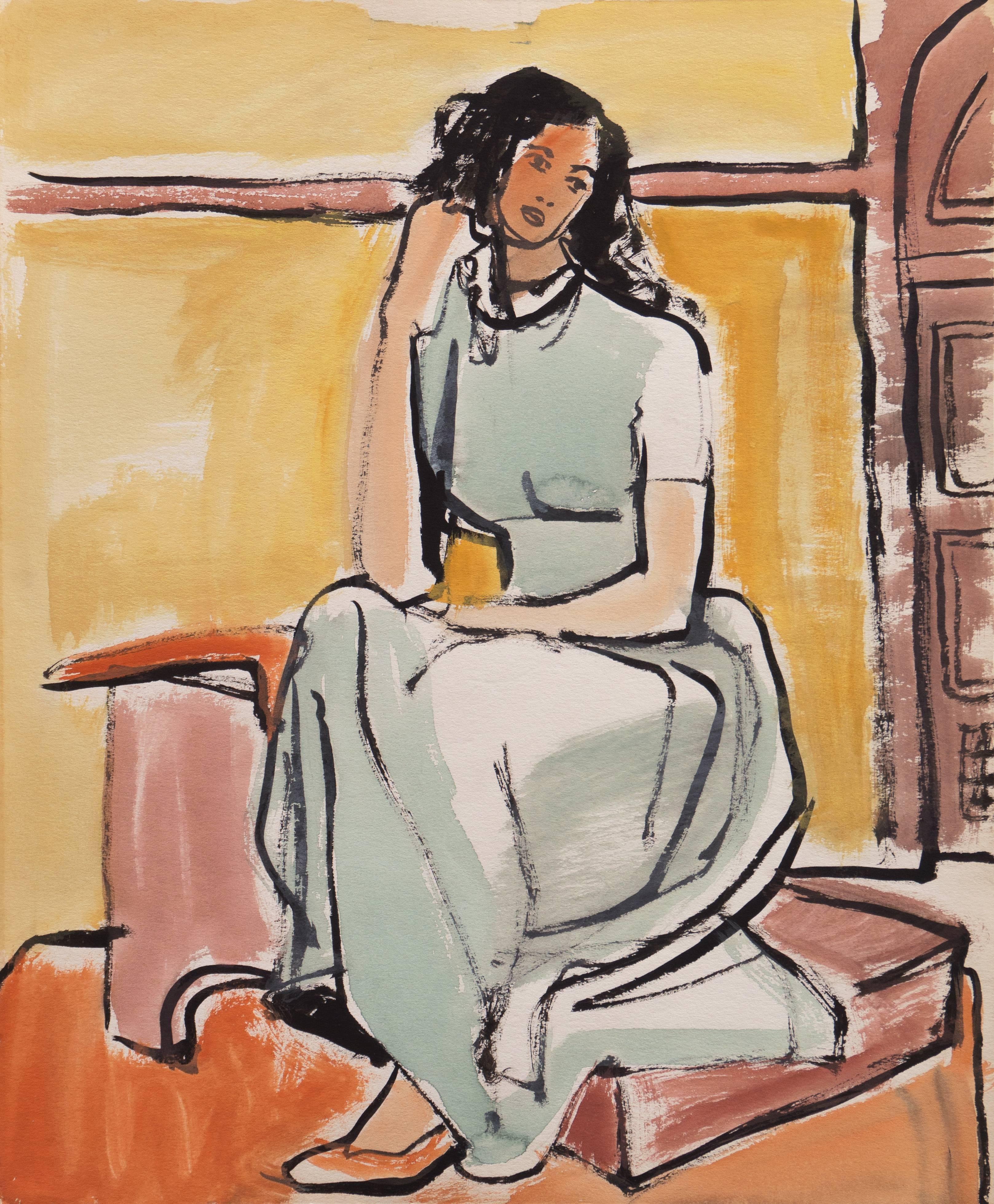 « Jeune femme assise », Cincinnati Art Museum, Brooklyn Museum, San Francisco