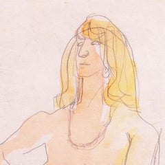 « Seated Nude », Musée d'Art Moderne, Paris, SFAA, LACMA, Femme artiste californienne