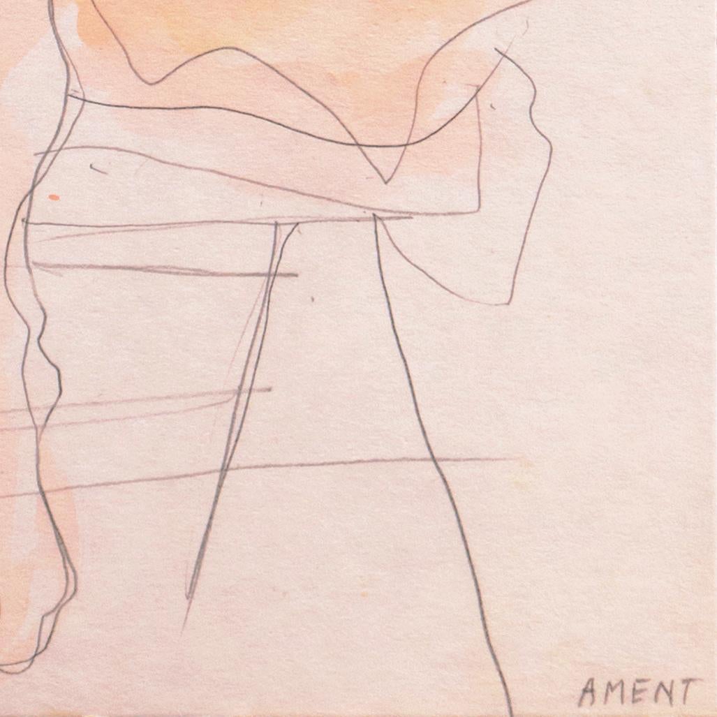 'Seated Nude', Musee d'Art Moderne, Paris, SFAA, LACMA, California Woman Artist For Sale 2
