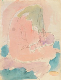 „Mutter und Kind“, Paris, Louvre, Salon d'Automne, Ac. Chaumière, LACMA, SFAA