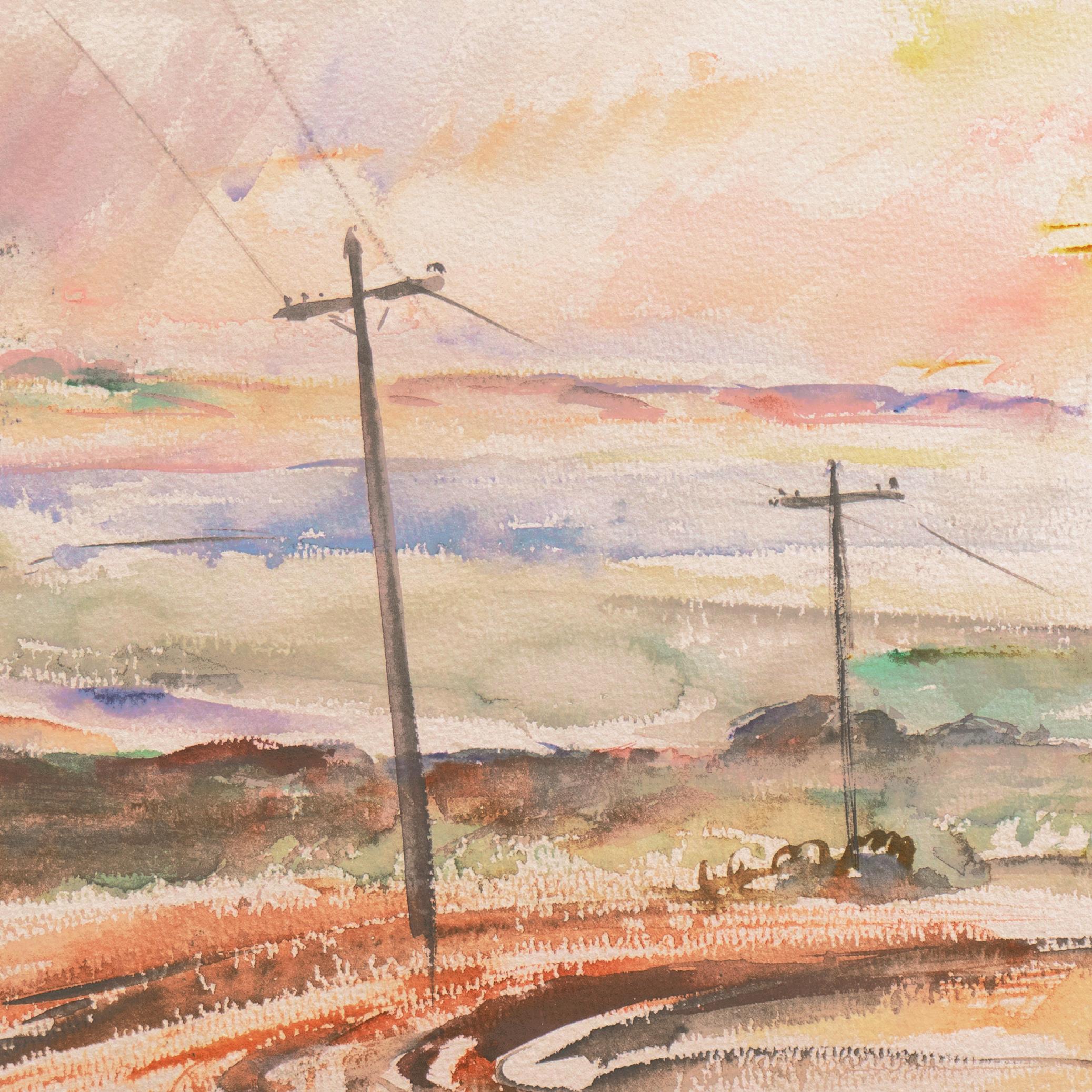 'California Landscape', Royal Danish Academy, Art Institute of Chicago, LACMA For Sale 2