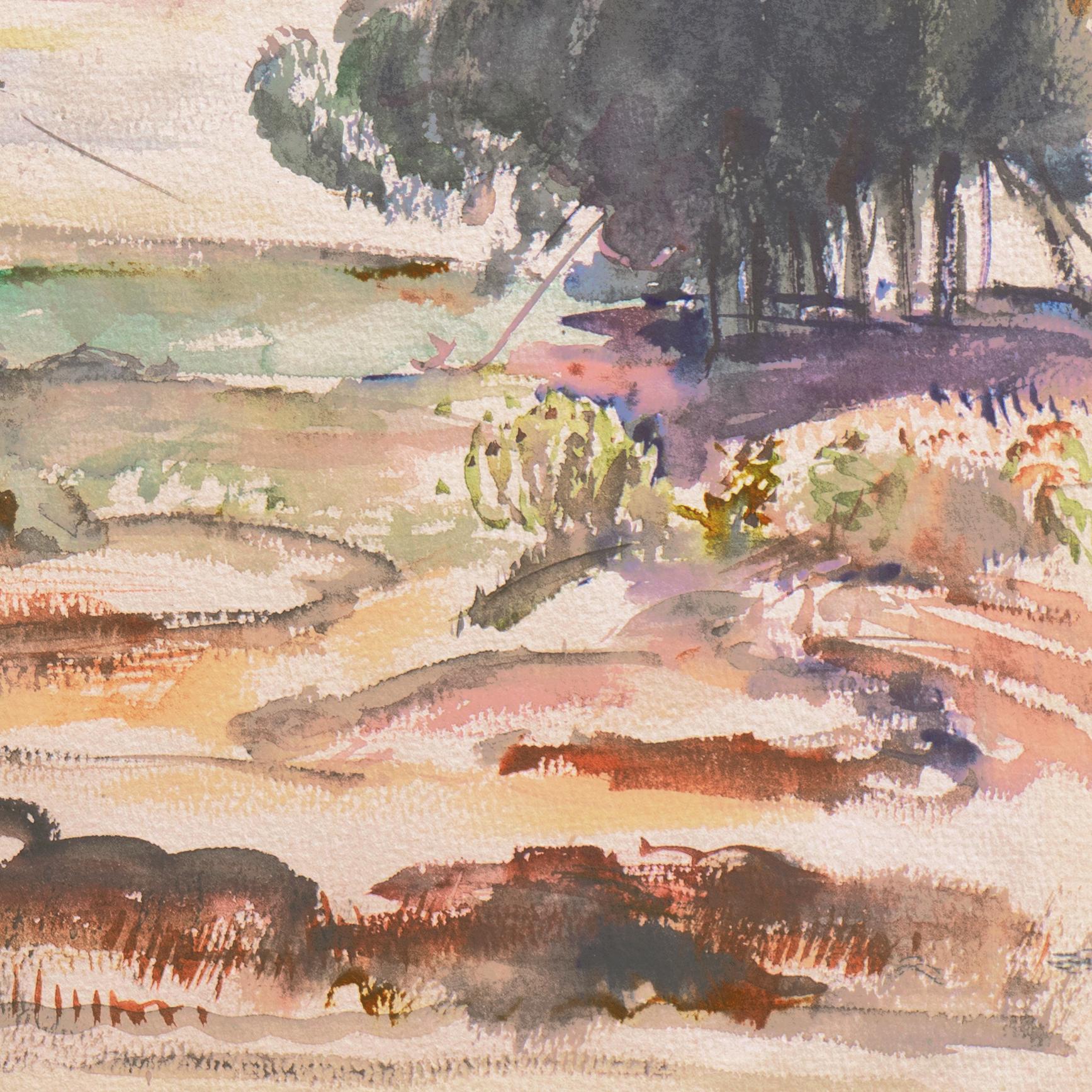 'California Landscape', Royal Danish Academy, Art Institute of Chicago, LACMA For Sale 4