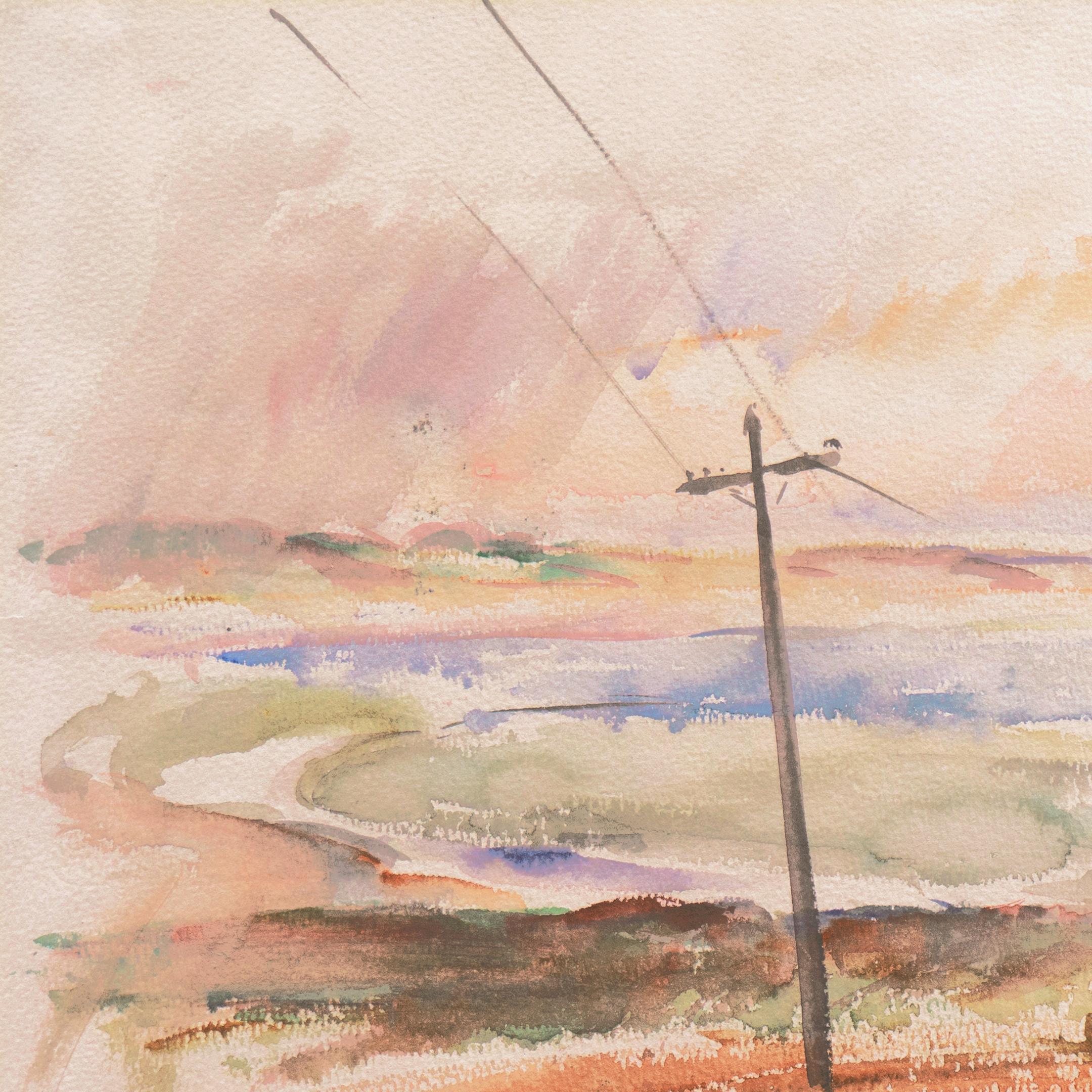 'California Landscape', Royal Danish Academy, Art Institute of Chicago, LACMA For Sale 5