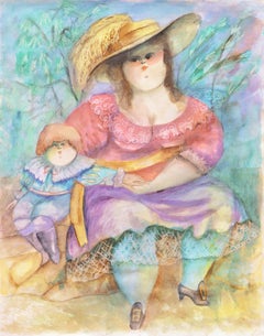 Portrait Drawings and Watercolors
