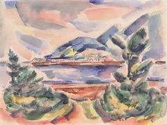 Costa de Oregón", Instituto de Arte de Chicago, AIC, Asociación de Proyectos de Obras, WPA