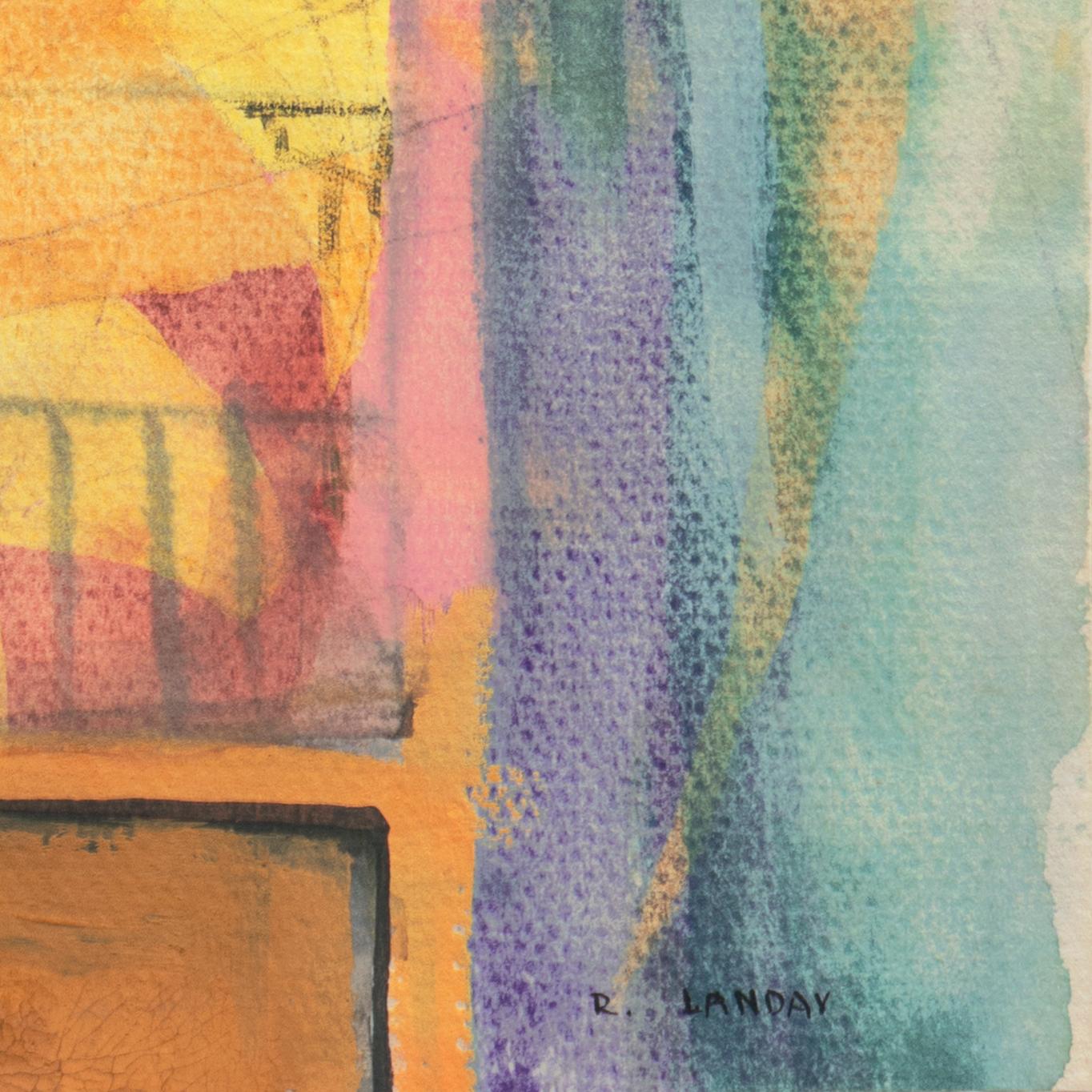 „Sunny Room in Aix-en-Provence“, New York, San Diego Museum of Natural History – Art von Ruth Landay