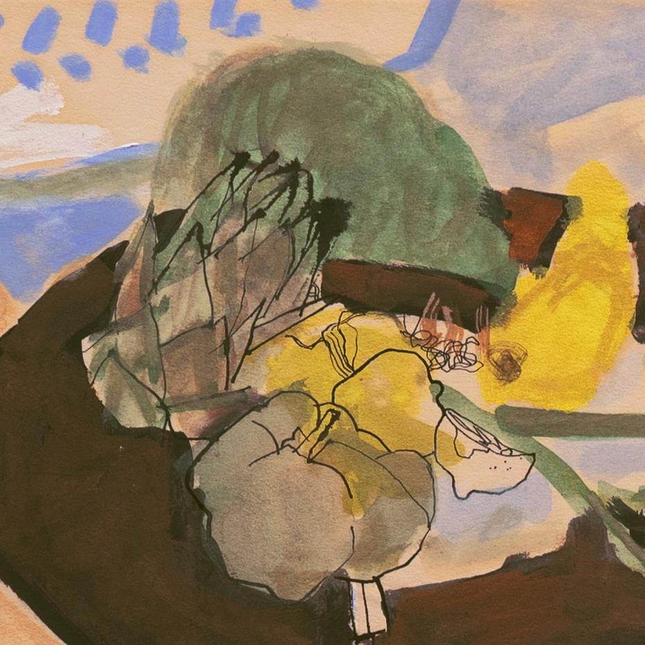 « Still Life, Jade and Gold », artiste féminine, Berkeley, San Francisco Museum of Art en vente 3