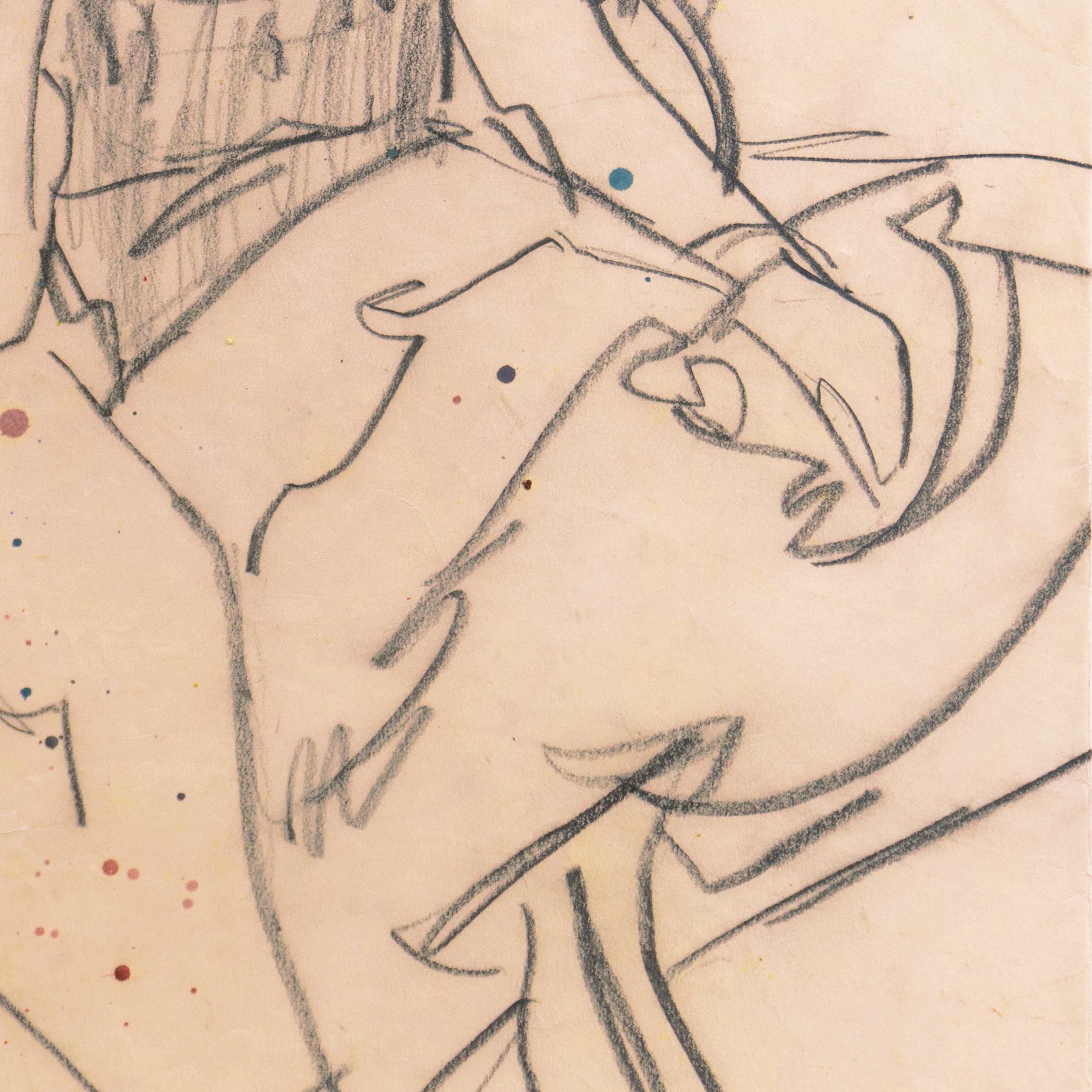 'Woman Seated' Paris, Louvre, Salon d'Automne, Académie Chaumière, LACMA, SFAA For Sale 1