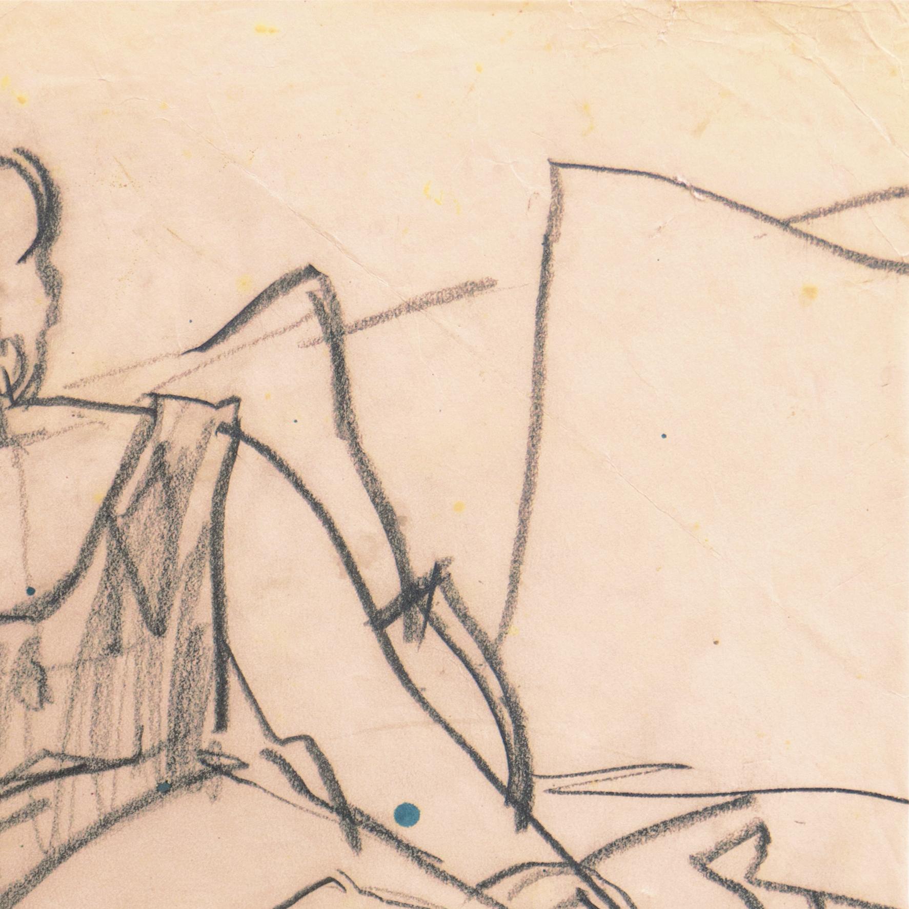 'Woman Seated' Paris, Louvre, Salon d'Automne, Académie Chaumière, LACMA, SFAA For Sale 2