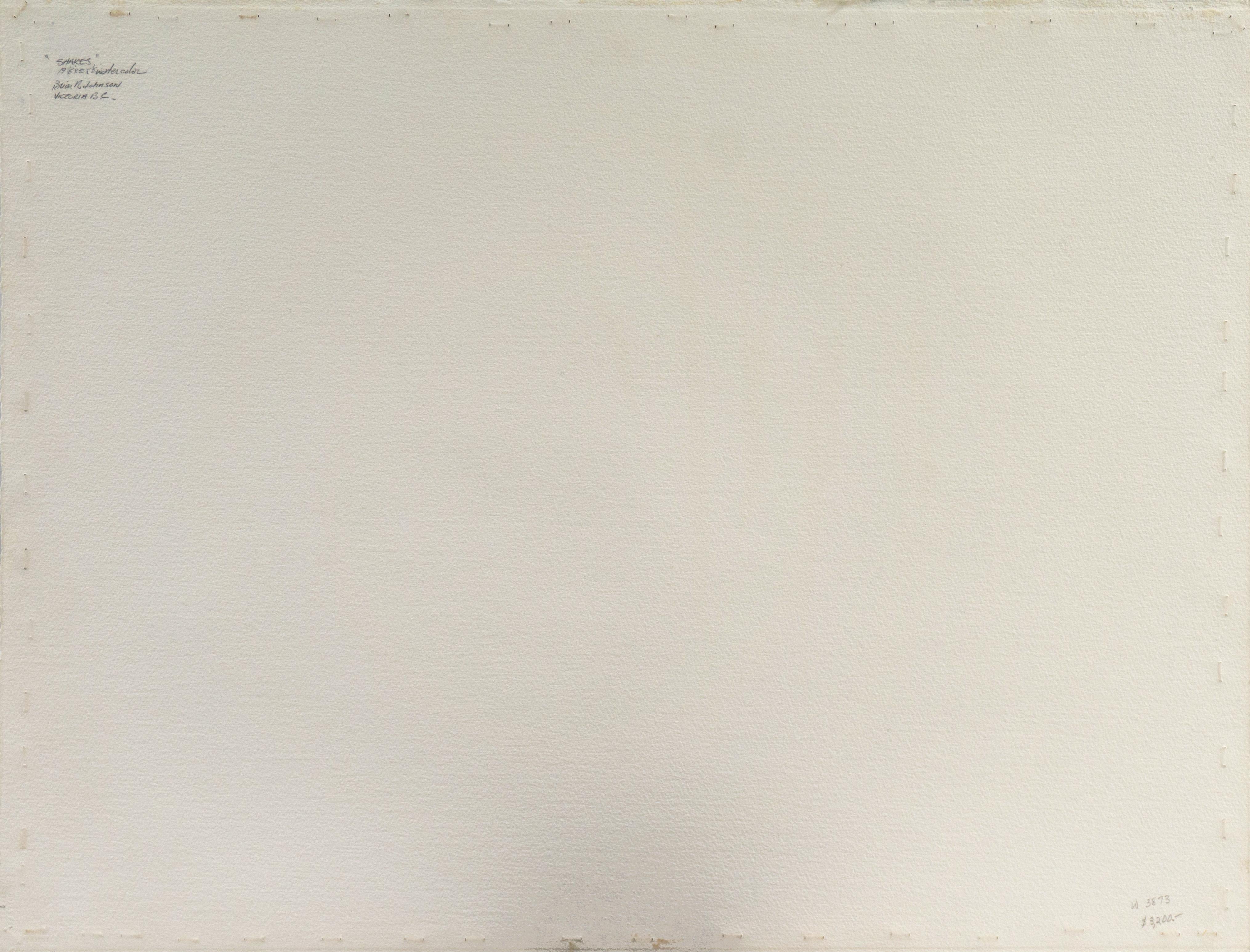 « The Splitting Log », aquarelle en vente 3
