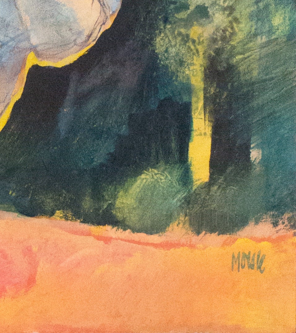 « Figural », Carmel, Californie Post-Impressionniste, école d'art Ruskin, Madrid en vente 4