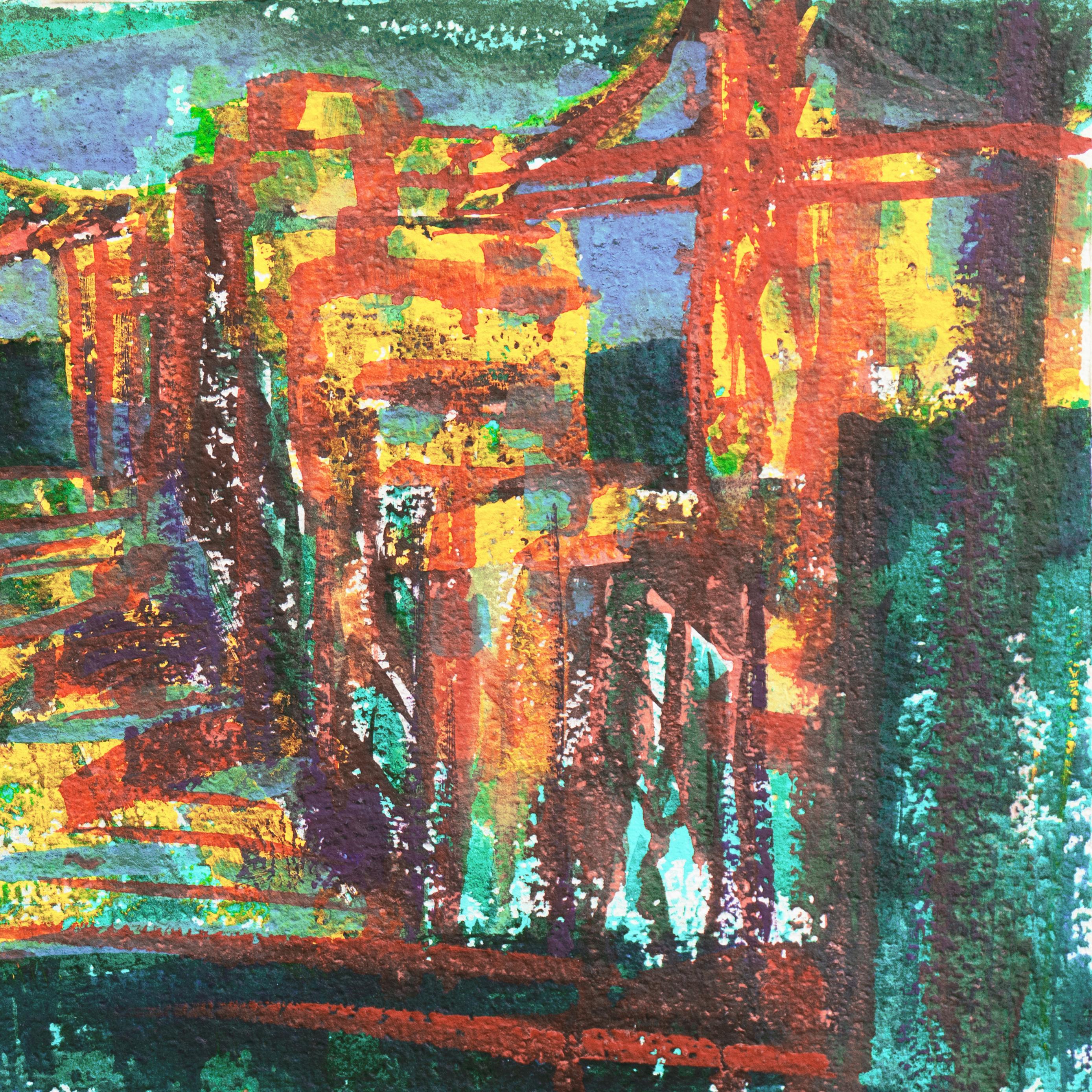 'San Francisco and the Golden Gate Bridge', Oakland Museum, SFAA For Sale 1