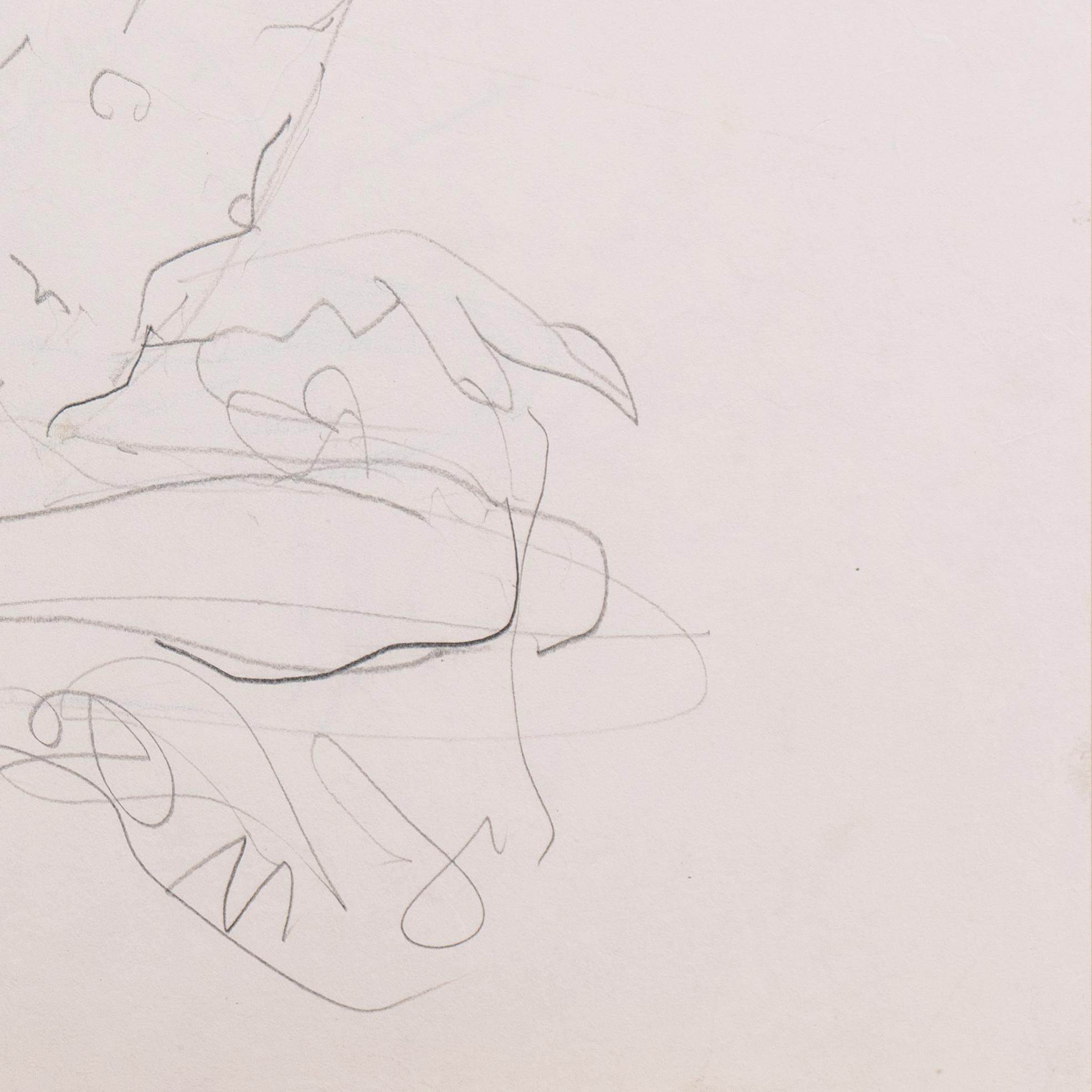 'Seated Nude', Paris, Louvre, Salon d'Automne, Académie Chaumière, LACMA, SFMA For Sale 4