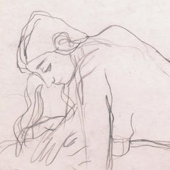 'Reclining Nude', Paris, Louvre, Salon d'Automne, Académie Chaumière, SFAA LACMA