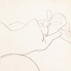 'Reclining Nude', Paris, Louvre, Salon d'Automne, Ac. Chaumière, LACMA, SFAA