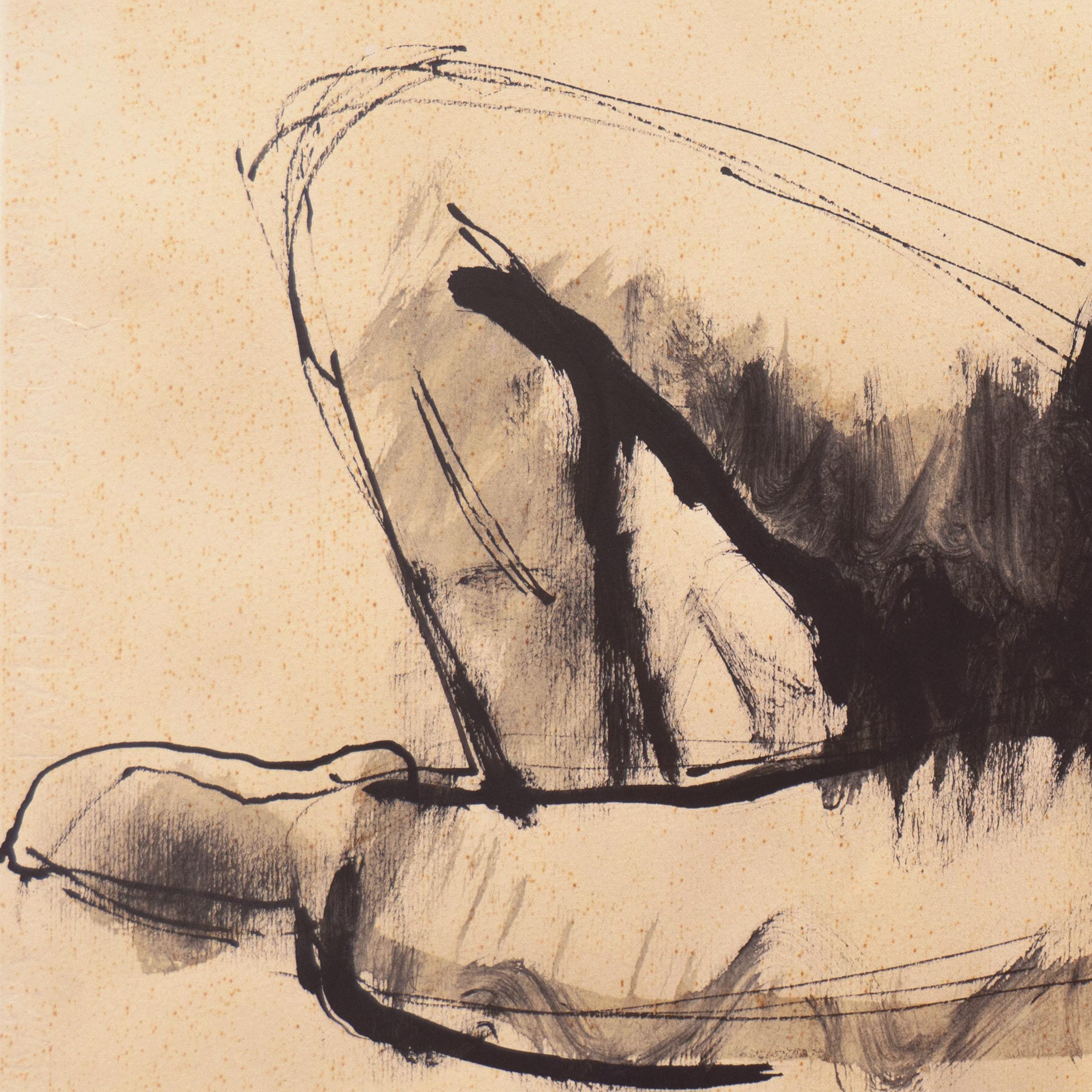 Signer lower right, 'Craemer' for Kurt Craemer (German, 1912-1961) and dated 1954.

Born in Saarbrucken, Craemer first attended the Academy of Cologne in 1928 where he worked under Friedrich Ahlers-Hesterman.  He later traveled to Paris with his